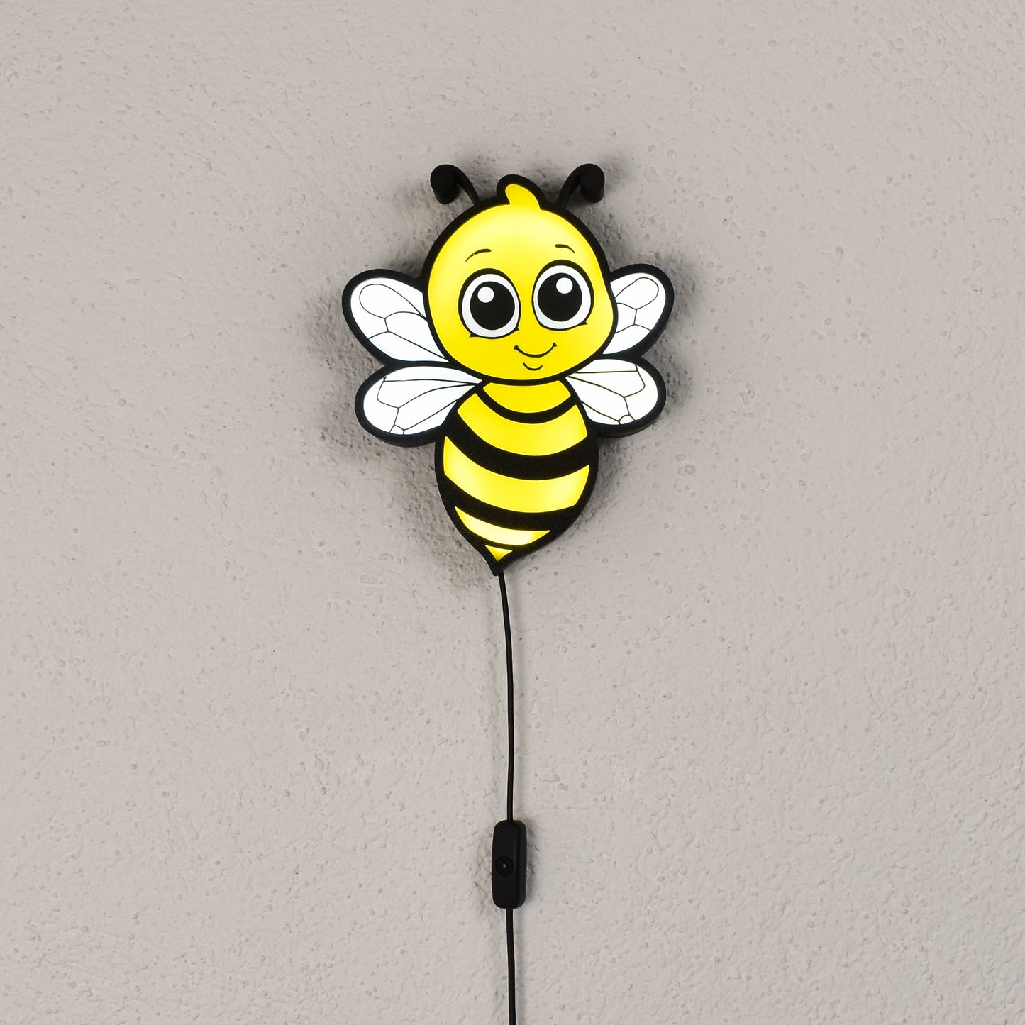 Biene - Nachtlicht, Wandleuchte, Kinderzimmerdeko
