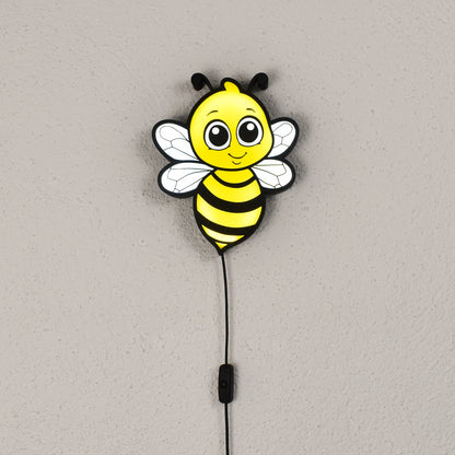 Biene - Nachtlicht, Wandleuchte, Kinderzimmerdeko