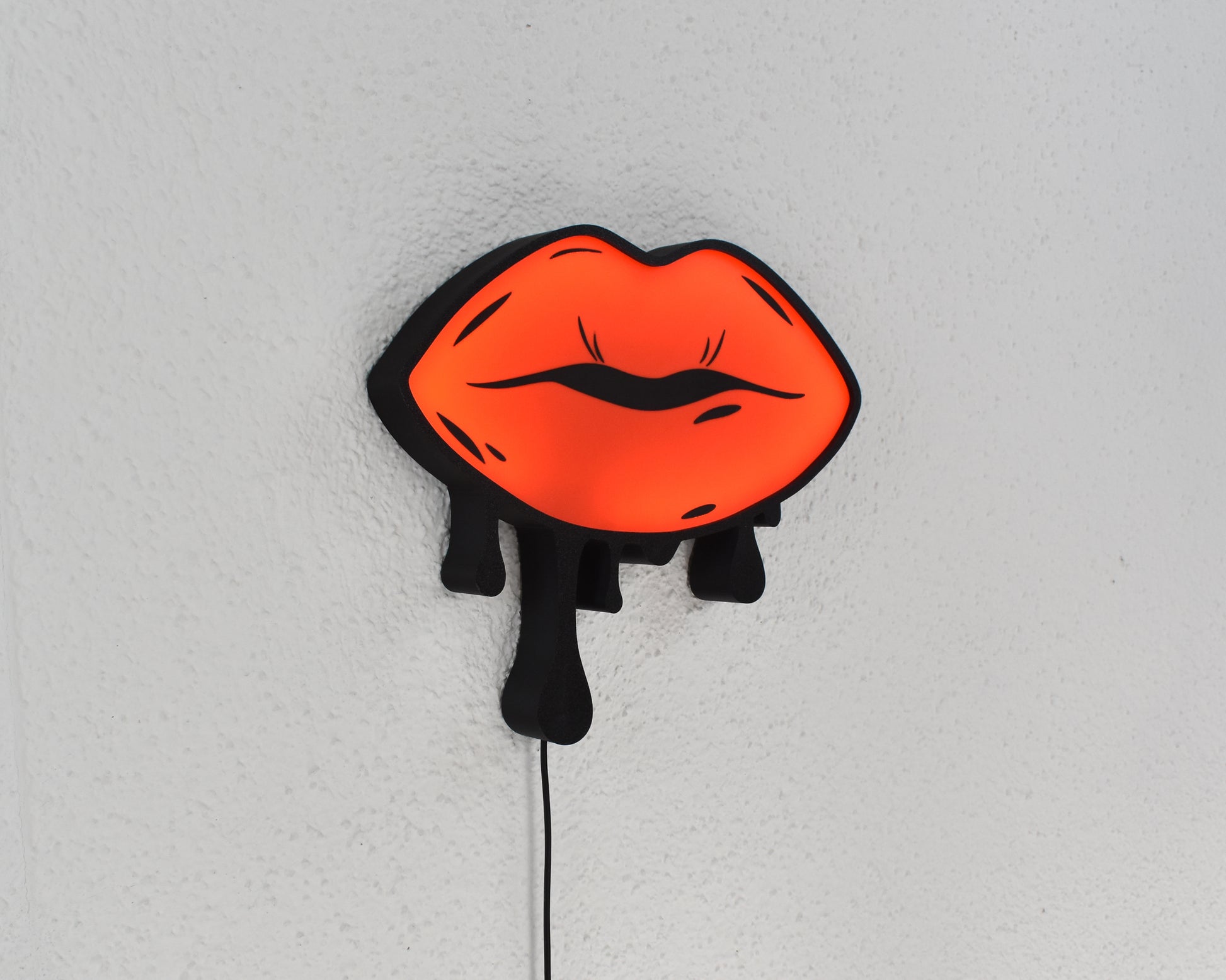 Dripping Lips - Wandleuchte