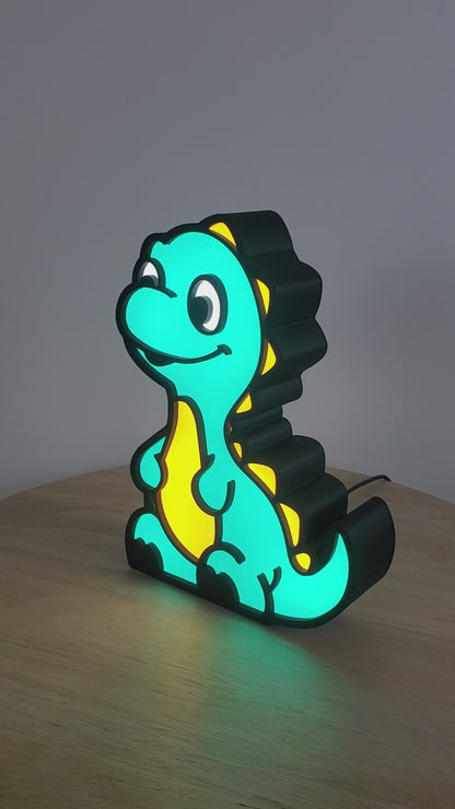 Dino - Nachtlicht, Nachttischlampe