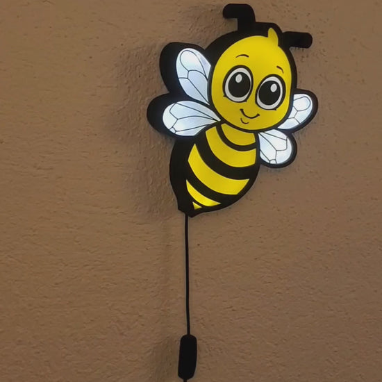 Biene - Nachtlicht, Wandleuchte